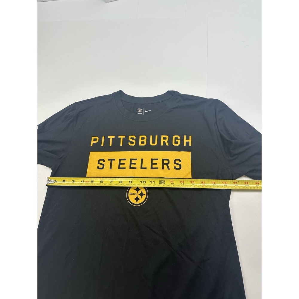 Pittsburgh Steelers Nike NFL Equipment Training T Shirt Size Medium Dri Fit - Picture 6 of 8